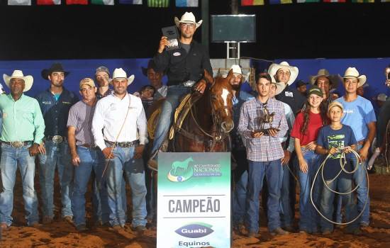 VPJ POP FEVER e Marcos Gonçalves de Souza garantem o menor tempo no Laço Individual do Nacional 2023